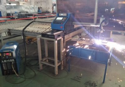Metal CNC plasma cutter machine, with both plasma and flame cutting