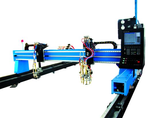 Portable CNC Plasma Cutting Machine And Automatic Gas Cutting Machine With Steel Track