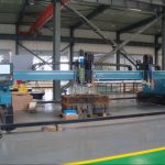 CNC gantry plasma flame cutting machine for iron metal sheet