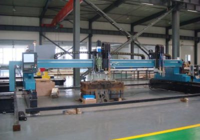 CNC gantry plasma flame cutting machine for iron metal sheet