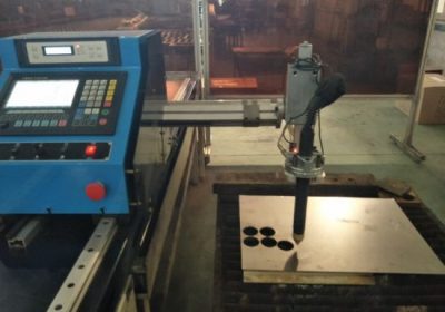 Cnc plasma cutting machine torch height control 200a plasma huayuan for steel metal