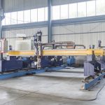 China Jiaxin 1300*2500mm woking area plasma cutting machine for metal cutter Plasma special stat LCD panel control system
