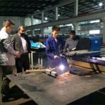CNC plasma and flame portable cutting machine