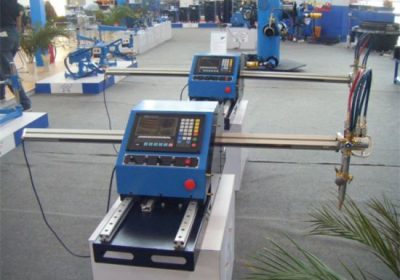 Portable cnc plasma flame metal gas cutting machine