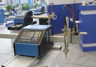 Both metal sheet and metal pipe CNC cutting machine, with both plasma cutting and oxy-fuel cutting torch