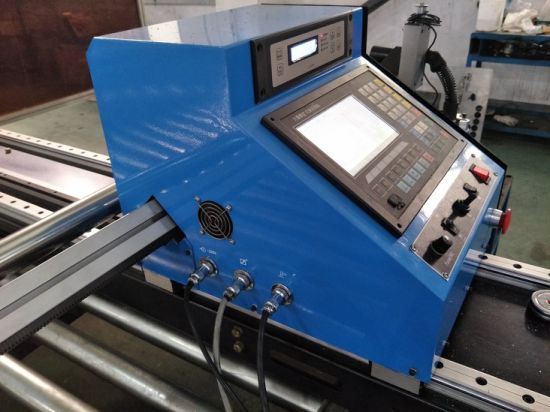 cnc plasma metal cutting machine with THC/thick metal plasma cutting machine for sheet metal/40A 60A 120A power supply cutter