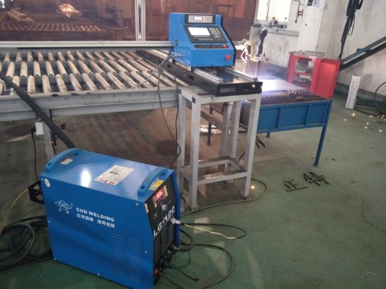 Stainless steel oxygen and plasma pipe hole cutting machine