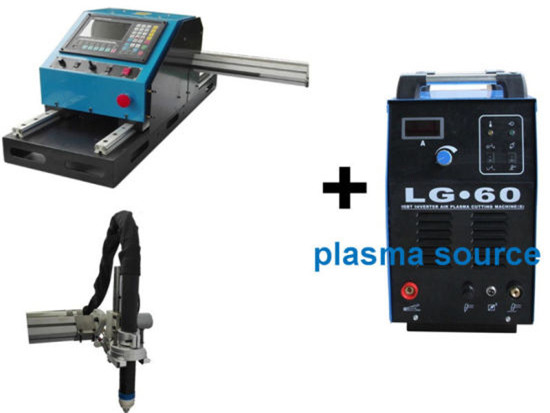 Portable CNC 100A Plasma Cutting Machine for 1-15mm Iron Sheet