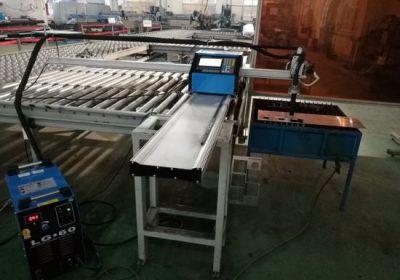 Portable CNC machine for plasma cutting and flame cutting
