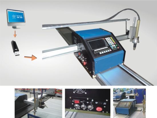 2017 cheap cnc metal cutting machine START Brand LCD panel control system 1300*2500mm working area plasma cutting machine