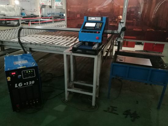 High speed sheet metal cnc plasma table cutting machine with huayuan power supplier