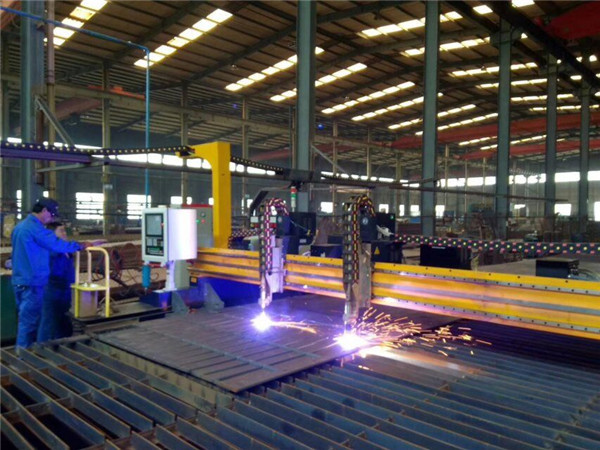 strong aluminium, cross beam gantry cnc plasma cutting slitting machine with CE/ ISO