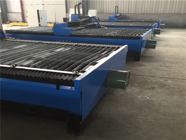 iron plate,carbon steel,aluminum cut 1325 43,63,100,200A THC cnc plasma cutting machine in China for sale